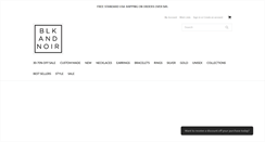 Desktop Screenshot of blkandnoir.com